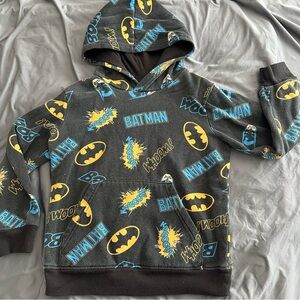 🔵 3/$20 Faded Black/Grey Batman Hoodie